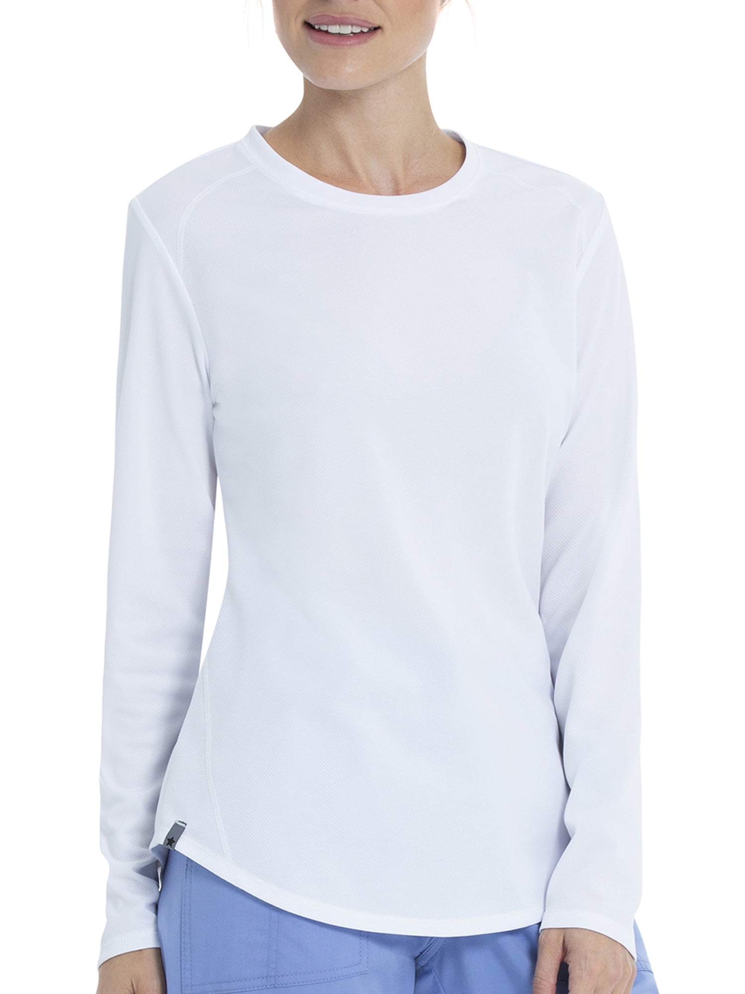 Scrubstar Women's EcoFriendly Long Sleeve Mesh Performance Underscrub