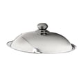 thumbnail image 3 of Skillet Lid Stainless Steel Wok Lid Cover Professional, Anti Scald, 36cm Pot Covers Cooking Pot Lid for Griddle Kitchen Cheese Top Bead Lid, 3 of 9