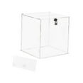 thumbnail image 5 of Acrylic Wedding Cards Box Money Gift Holder Box Decoration Wedding Keepsake Box with Lock for Wedding Reception Anniversary Graduation, 9.84x9.84'' Blank, 5 of 7
