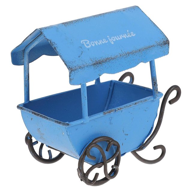 Modelo de carro de hojalata decorativa Retro Art Craft Adorno Accesorios de fotografía
