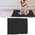 thumbnail image 4 of Heating Pad, 3 Temperature Adjustable Long Life Span Washable Dog Heating Pad Cloth  For Furry Friends White Dot, 4 of 8