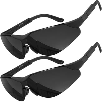 Prive Revaux Black Polarized Blue light sunglasses NWT Prive Revaux Deuces/S Shield Sunglasses | Fashion Eyewear main image 4