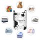 thumbnail image 4 of Fotbe Doodle Cute Cat Cesto de Ropa con Asas, Cesto Impermeable de Gran Capacidad, Bolsa de Lavado para Dormitorio, Cesto de Ropa con Ruedas y Asas-Medium, 4 of 6