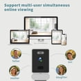 thumbnail image 6 of 2K Indoor Security Camera, 200W Pixel Home Surveillance Camera with Two-Way Audio, 2.4GHz WiFi, Remote Monitoring, ONVIF Conformant, Works with Alexa, Local/Cloud Storage, Baby/Pet Monitor, 6 of 7
