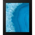 thumbnail image 2 of Wild Apple Portfolio 12x14 Black Modern Framed Museum Art Print Titled - Agate Geode I, 2 of 5