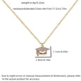 thumbnail image 3 of 12 Pcs Graduation Cap Necklace Set, Inspirational Pendant Necklaces with Motivational Cards, Gold Tone Alloy Jewelry Gift for Graduates, Class of 2026 Graduation Party Favors Keepsake Gifts, 3 of 4
