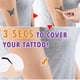 thumbnail image 2 of Cinta para ocultar tatuajes y defectos, libre de manchas e impermeabilizante en cualquier parte., 2 of 3