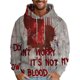 thumbnail image 3 of Sudadera con capucha sangrienta con letras que salvan vidas impresas en 3D para hombre, divertida sudadera de Halloween, sudadera con capucha para hombre, sudadera con capucha de terror informal, 3 of 5
