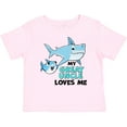 thumbnail image 3 of Inktastic My Great Uncle Loves Me with Cute Sharks Boys or Girls Baby T-Shirt, 3 of 5