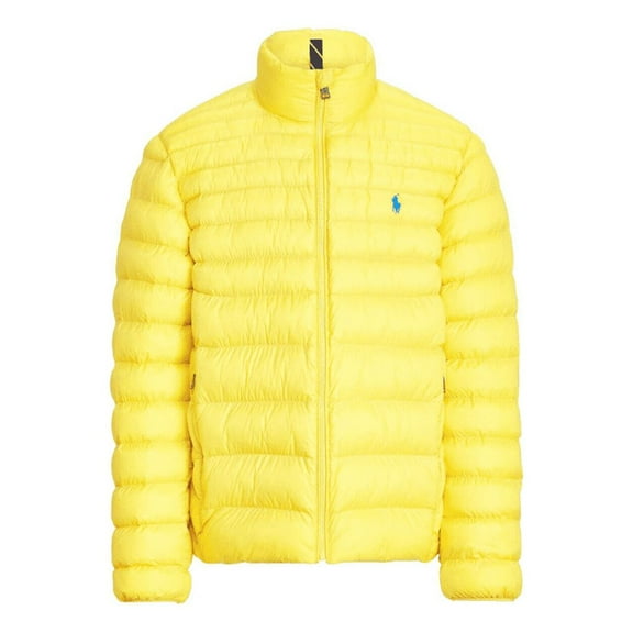 $228 Polo Ralph Lauren Mens, The Packable Jacket, Yellow, XL