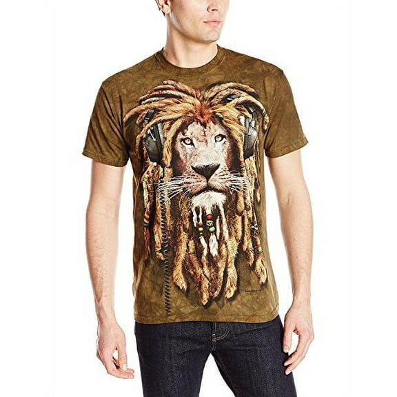 The Mountain Dj Jahman Adult T-Shirt, Green, 2XL