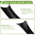 thumbnail image 4 of Cubierta de tirón de panel de puerta del lado del pasajero delantero de Unique Bargains para BMW 3 serie E90 Sedan 2005-2008 Negro, 4 of 6
