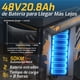 thumbnail image 3 of Bicicleta Eléctrica Honey Whale MT4 Naranja, 3 of 7