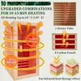 thumbnail image 5 of Erinnyees Indoor 1 Person Indoor Infrared Sauna,Home Dry Sauna, 5 of 8