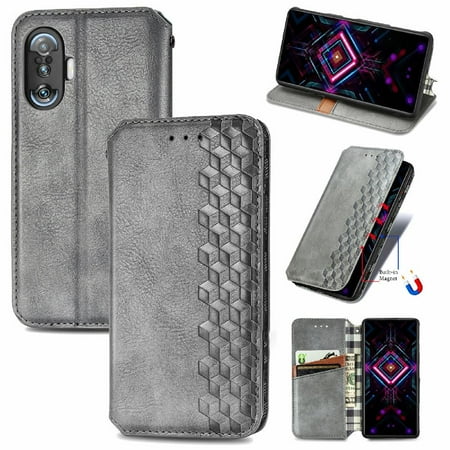 Case for XIAOMI Redmi K40 Gaming Leather Case Wallet Function Flip Cover Exquisite Business Fashion Design