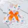 thumbnail image 3 of sunsanly Princess Pet Dress with Bowknot Cute Puppy Cat Skirt Soft Comfortable Chihuahua Clothes for Wedding Party Daily Wear Holidays Special Occasions, 3 of 8