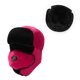 thumbnail image 1 of Qarigey Gorro de pelusa de invierno para deportes al aire libre, gorro a prueba de viento para mantener el calor, esquí, senderismo, norte de Europa, Sombreros Rosa roja Qarigey AP000312-04, 1 of 5