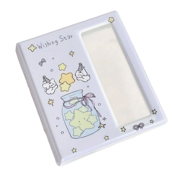 AOOOWER Cartoon Photo Booth Album Organizers Storage Book for Ticket and Postcard Gift