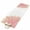 Pink, variant on Burnt Orange 3ft Area Rug, Sparkle Gold Stained Floral Flower Art Washable Non-Slip Small Round Rugs for Entryway Bedroom Kitchen, Soft Circle Carpet for Dining Room, Playroom Nursery Rug