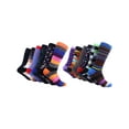 thumbnail image 3 of Marino Men's Dress Socks - Colorful Funky Socks for Men - Cotton Fashion Patterned Socks - 12 Pack, 3 of 7
