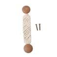 thumbnail image 2 of WREESH Hand Woven Door Handle Drawer Wardrobe Handle Beech Solid Wood Cotton Rope, 2 of 7