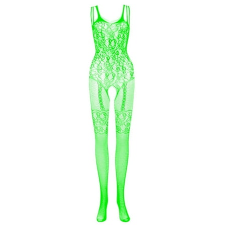 Puawkoer Womens Lingerie Sexy Sheer Women Sexy Lingerie Set Two Piece Fishnet Nightwear Underwear Peignoir Set Medium Sexy Bustier Lingerie for Women Sexy Corsets Lingerie for Women