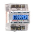 thumbnail image 4 of 5uds. Contador Trifásico 4 Hilos Eléctrico AC 3*230/400V KWh (carcasa transparente), 4 of 5