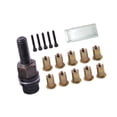 thumbnail image 2 of Kit de Tuercas de Remache, Cabeza Hembra, Prácticos de Tuercas de Alto Rendimiento M3 a para Reparación de Puertas Y Ventanas, Producció M12, 2 of 8