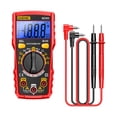 thumbnail image 4 of Multímetro Digital, herramientas de prueba eléctrica, probador inteligente ligero y resistente, multiprobadores de mano multiusos para fusibles de Rojo, 4 of 8