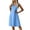 Blue, variant on Womens Dresses Sleeveless V Neck Plain Dress Back Zipper Design Slim Minimalist Casual Fashion Everyday Summer Wear,Beige L
