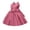 Brick Red, variant on TIREOW Flower Girls Dresses Satin Cloth Solid Color Cute Bow Princess Dress Children's Evening Dress Birthday Dress