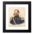 thumbnail image 2 of Josef Kriehuber 15x17 Black Modern Framed Museum Art Print Titled - Prince Friedrich of Schwarzenberg (1847), 2 of 5
