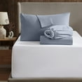 thumbnail image 2 of Nestl Twin XL Sheet Sets, 1800 Series Deep Pocket 3 Piece, Soft Microfiber Kids Bedding Set, STONE BLUE sheets, 2 of 10