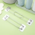 Weiweiguan 2 Pcs Rv Shower Corner Storage Bar Corner Shower Shelves