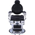 thumbnail image 3 of Winado Vintage Barber Chair Heavy Duty Hydraulic Recline Salon Chair for Hair Stylist Tattoo Chair Barber Salon Equipment, Thickened Cushion, 3 of 5