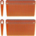 thumbnail image 2 of 100 Replacement Blades for Cordless Edgers, Fits FSA 45 FSA 57 FSE 52, Polycut 2-2 & 3-2 Plastic Cutting Heads, 2 of 5