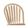thumbnail image 5 of International Concepts Unfinished Solid Wood Dining Chair, Fully Assembled Hardwood Kitchen Seating, 5 of 8