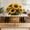 Yellow, variant on Clearance! Soovim Flower Pots Indoor Pots Woven Style Stand with Wooden Tripod Legs Decorative Indoor Outdoor Flowerpot Holder for Home