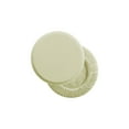 thumbnail image 2 of Stool Cover, Soft Elastic Solid Color Round Chair Cover, Premium Polyester Spill-Proof Bar Lift Seat Slipcover Machine Washable, Yellow, 2 of 6