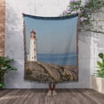 thumbnail image 3 of Lighthouse, Peggys Cove, Nova Scotia-Cn07 Krs0010 - Keith And Rebecca Snell, Woven Blanket, 3 of 4