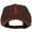Brown, variant on Love You Cross Words Embroidered Cotton Cap - White OSFM