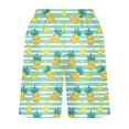 thumbnail image 5 of Dovford Swimming Shorts for Men Swimsuit Board Shorts Pineapple Print with Pockets Regular Fit Pull-on Drawstring Nylon Board Shorts, 5 of 5