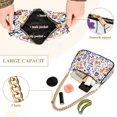 thumbnail image 2 of FORMRS Womens Shoulder Bag with Chain Strap Clutch Purse Cute Tote Handbag, Purple Wildflower Pattern, 2 of 7