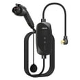 thumbnail image 2 of Level 2 EV Charger, 32A 240V, 25-Foot Heavy Duty Cable, NEMA 14-50 Plug, LCD Interface with Adjustable Current Control, Universal Plug-in Home Charger for J1772 Electric Cars, 2 of 11