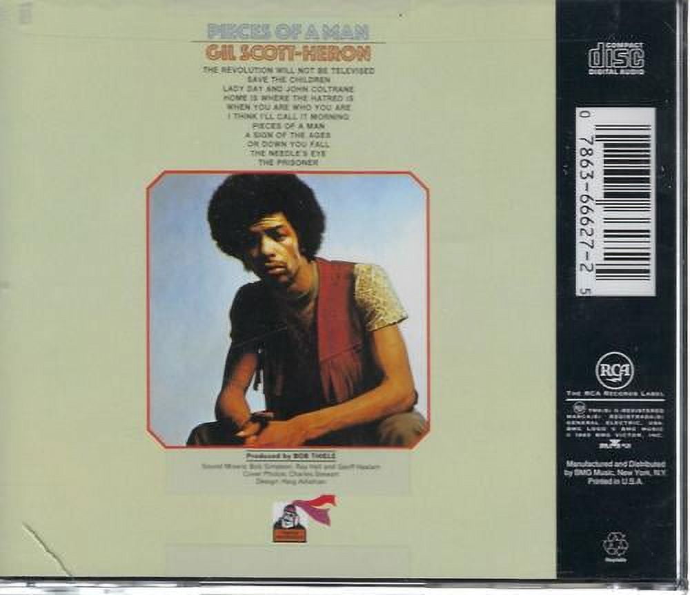 Gil Scott-Heron - Pieces of a Man - Music & Performance - CD