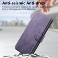 thumbnail image 3 of Allytechgroup Flip Case for Samsung Galaxy S25 Ultra with Credit Card Slot, PU Leather Wallet Phone Case Kickstand Shockproof Magnetic Back Cover for Samsung Galaxy S25 Ultra, Purple, 3 of 9