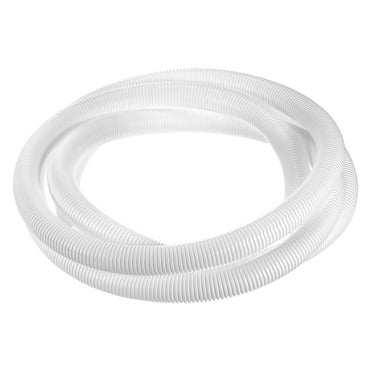3/4 Inch x 10 Ft Split Wire Loom Tubing , Protective Split Cable Conduit, White