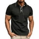 thumbnail image 2 of pstuiky camisetas para hombre, Camisa informal de manga corta con botones y cuello vuelto para hombre camisas casuales para hombre m, 2 of 6