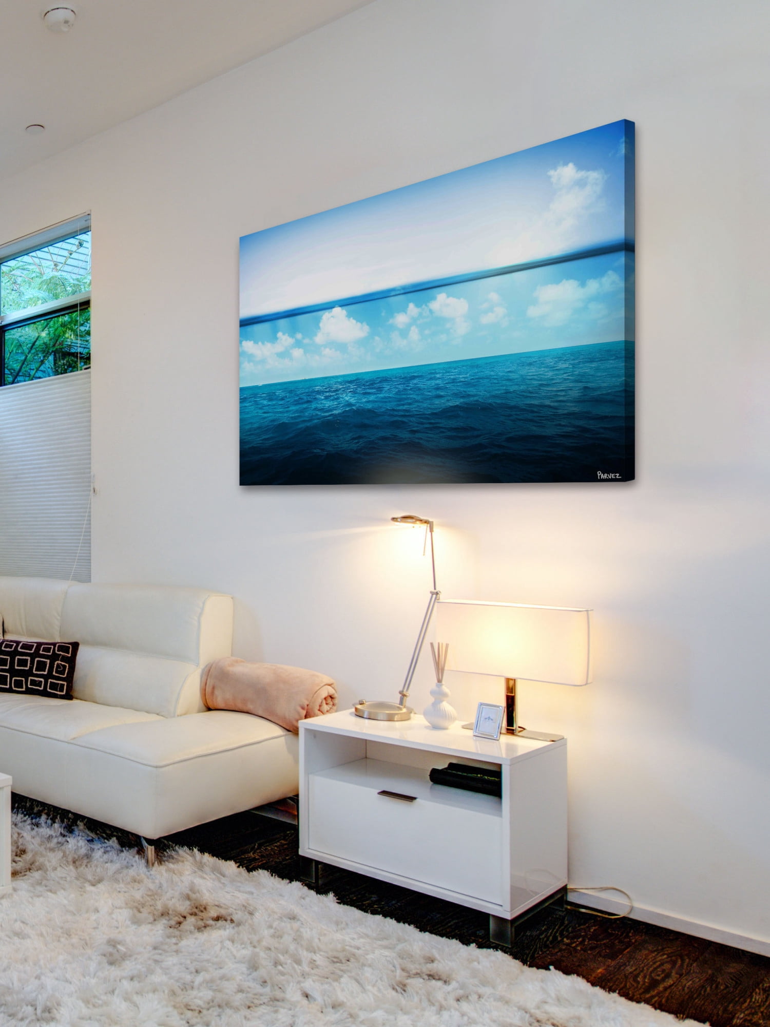 Parvez Taj "Clouds" Print on Canvas