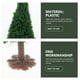 thumbnail image 4 of 10 unids Plastic Mini árboles Adornos de invierno Árbol de mesa para la decoración de la Navidad, 4 of 6